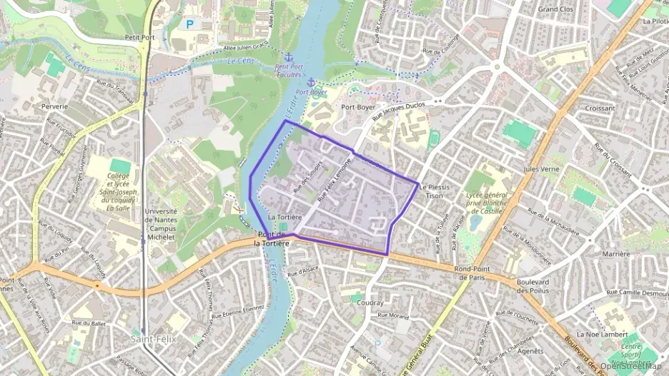 Appartement 65 m² quatre pièces à vendre à Nantes Appartement 65 m² quatre pièces à vendre à Nantes