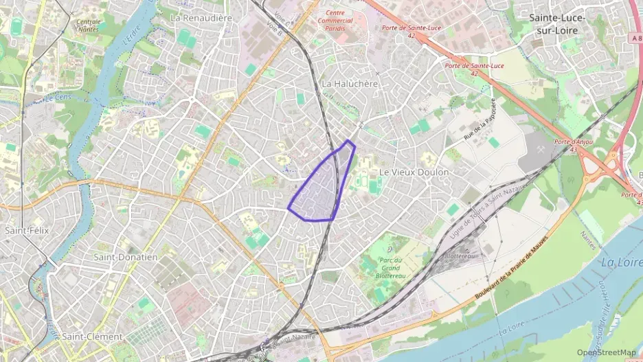 Appartement 95 m² quatre pièces à vendre à Nantes