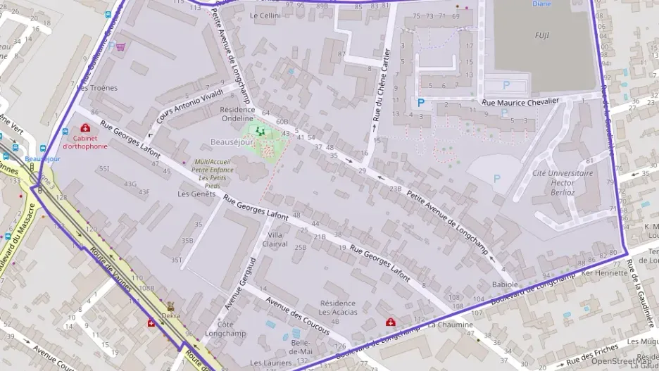 Appartement 43 m² deux pieces à vendre à Nantes