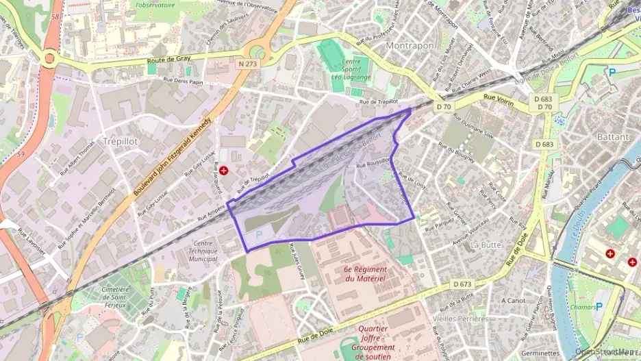 Appartement 75 m² cinq pièces à vendre à Besançon