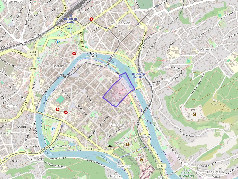 Appartement 19 m² une piece à vendre à Besançon