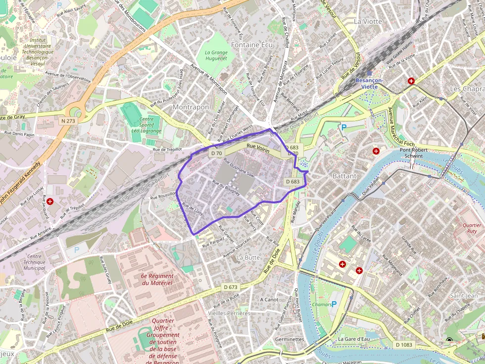 Appartement 80 m² 5 pièces à vendre à Besançon