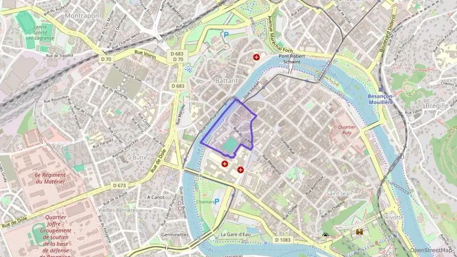 Appartement 22 m² une piece à vendre à Besançon