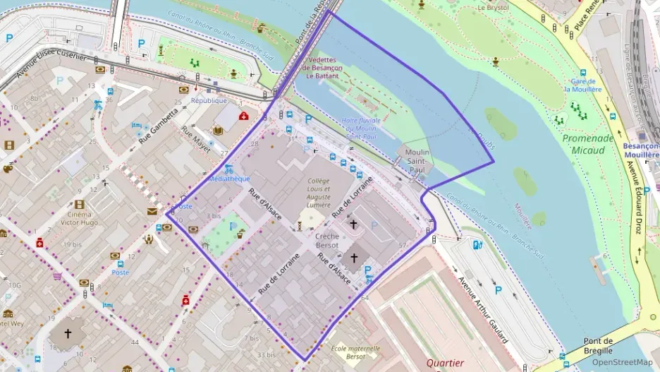 Appartement 69 m² trois pièces à vendre à Besançon