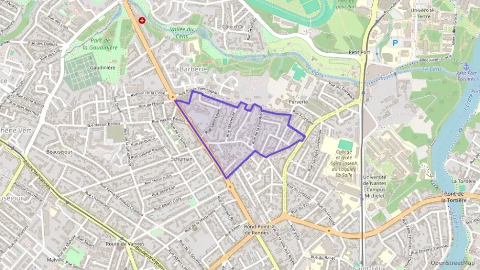 Appartement 50 m² trois pièces à vendre à Nantes