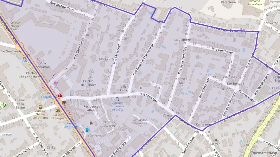 Appartement 58 m² trois pièces à vendre à Nantes