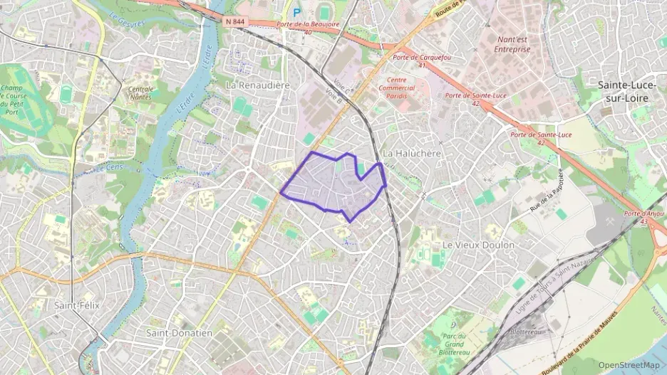 Appartement 36 m² deux pieces à vendre à Nantes