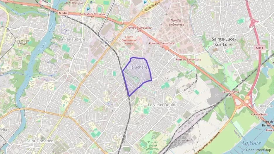 Appartement 61 m² trois pièces à vendre à Nantes Appartement 61 m² trois pièces à vendre à Nantes