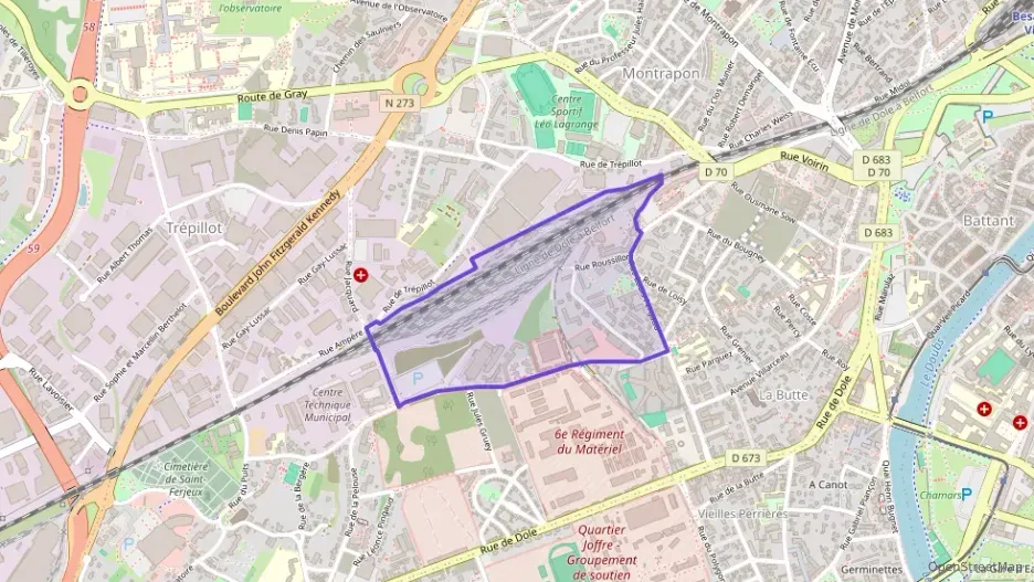 Appartement 29 m² une piece à vendre à Besançon Appartement 29 m² une piece à vendre à Besançon