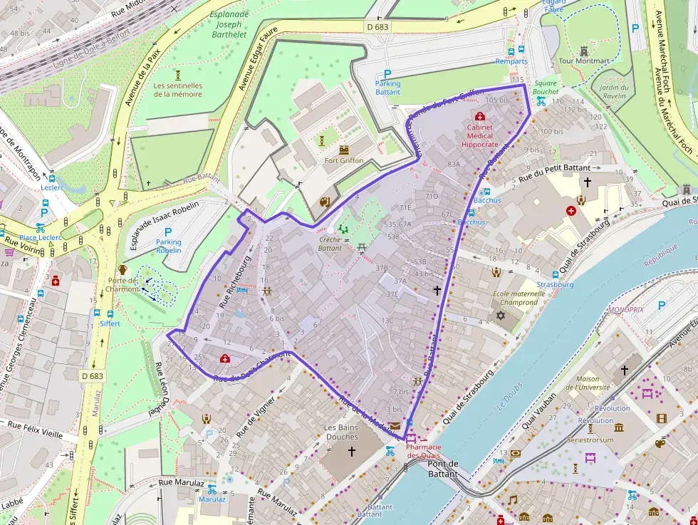 Appartement 33 m² une piece à vendre à Besançon