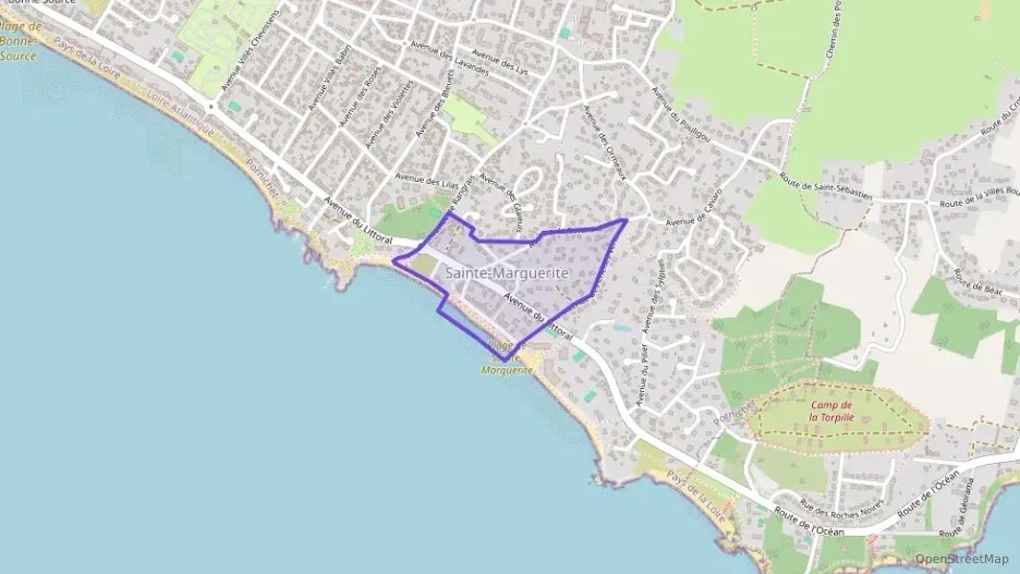 Appartement 55 m² deux pieces à vendre à Pornichet