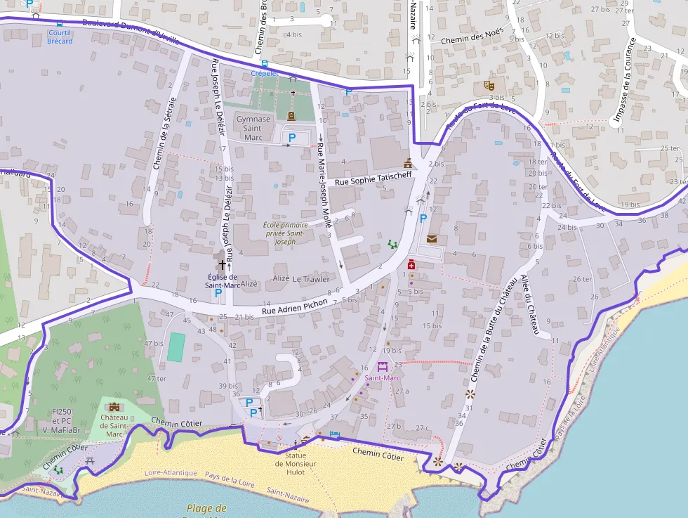 Appartement 50 m² trois pièces à vendre à Saint-Nazaire