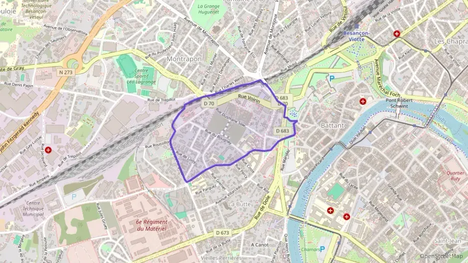 Appartement 67 m² trois pièces à vendre à Besançon Appartement 67 m² trois pièces à vendre à Besançon