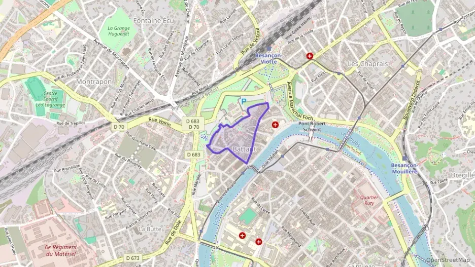 Appartement 59 m² deux pieces à vendre à Besançon Appartement 59 m² deux pieces à vendre à Besançon