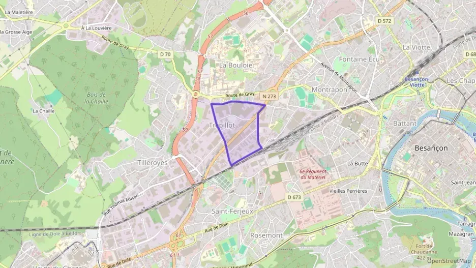 Appartement 22 m² une piece à vendre à Besançon Appartement 22 m² une piece à vendre à Besançon