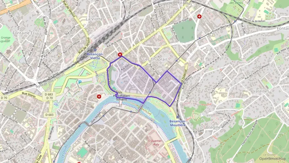 Appartement 28 m² une piece à vendre à Besançon