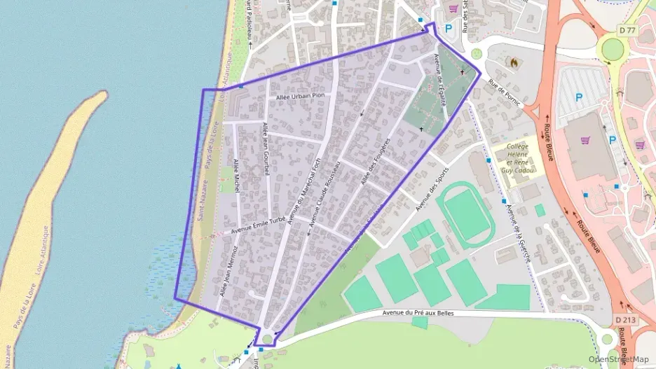 Appartement 69 m² trois pièces à vendre à Saint-Brevin-les-Pins