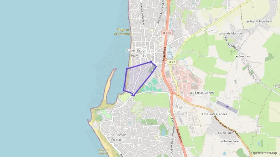 Appartement 69 m² trois pièces à vendre à Saint-Brevin-les-Pins