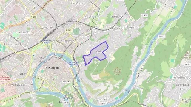 Appartement 68 m² trois pièces à vendre à Besançon