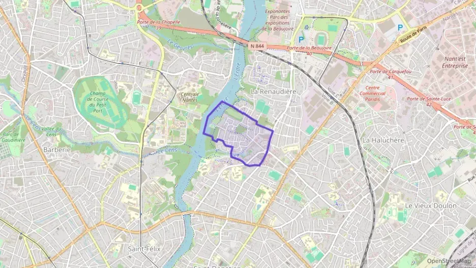 Appartement 65 m² trois pièces à vendre à Nantes Appartement 65 m² trois pièces à vendre à Nantes