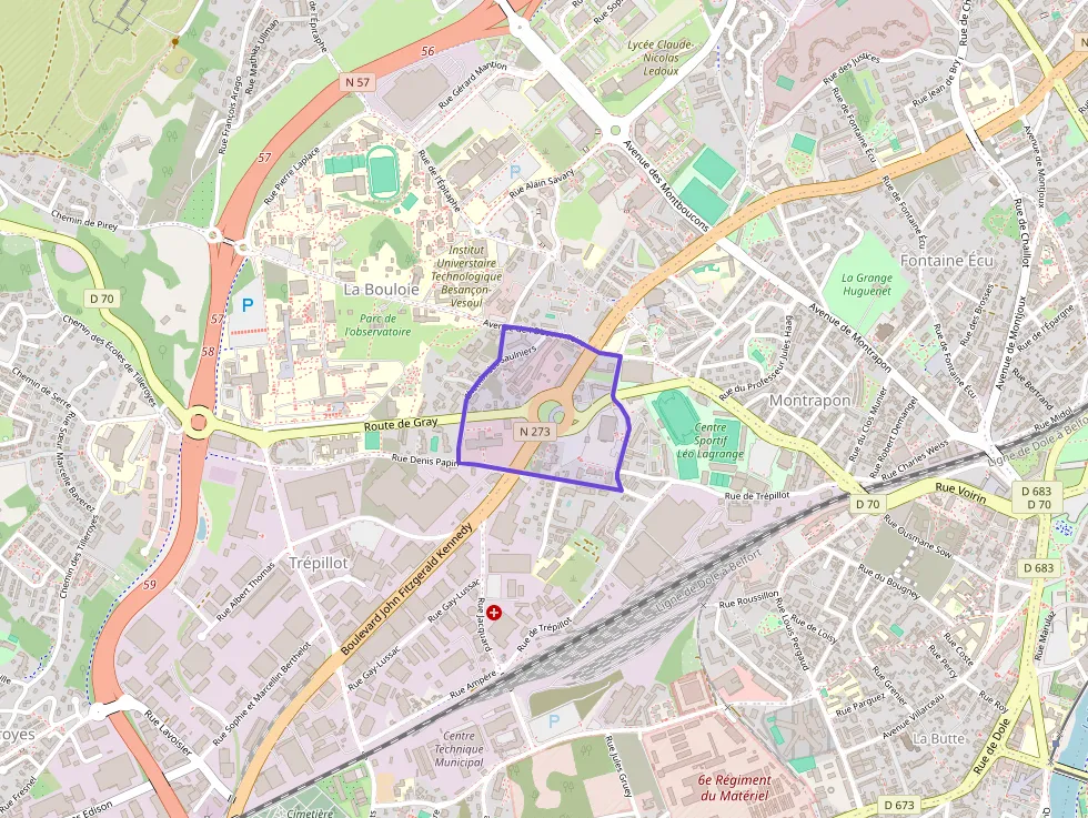 Appartement 30 m² une piece à vendre à Besançon