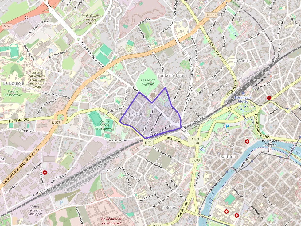 Appartement 39 m² deux pieces à vendre à Besançon