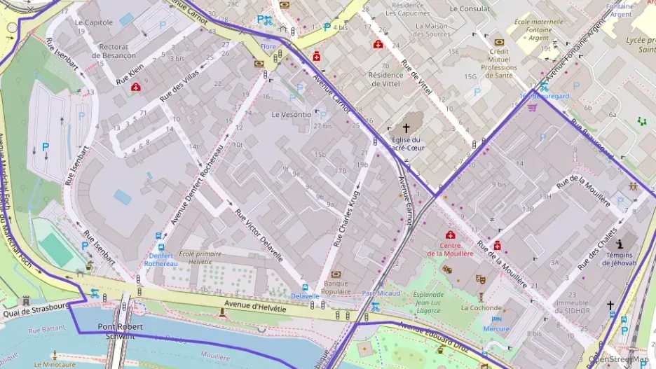 Appartement 41 m² deux pieces à vendre à Besançon Appartement 41 m² deux pieces à vendre à Besançon