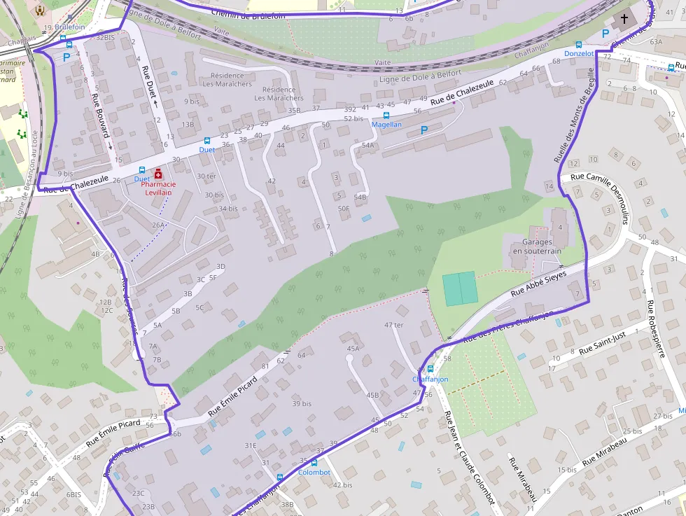 Appartement 72 m² trois pièces à vendre à Besançon