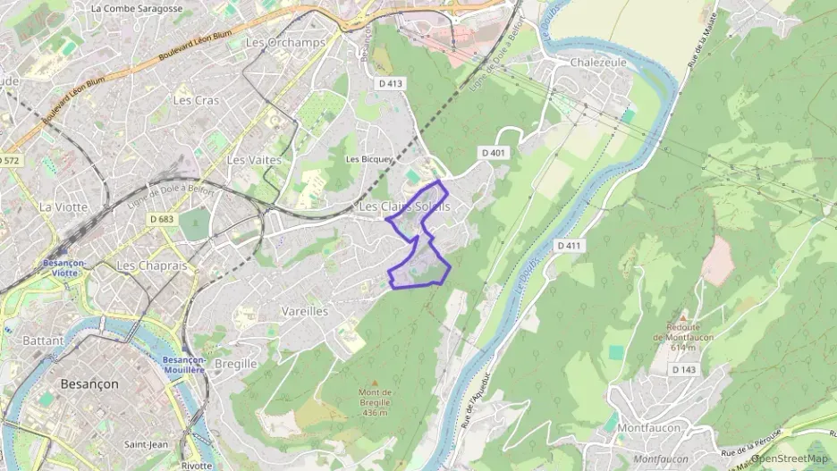 Appartement 73 m² trois pièces à vendre à Besançon