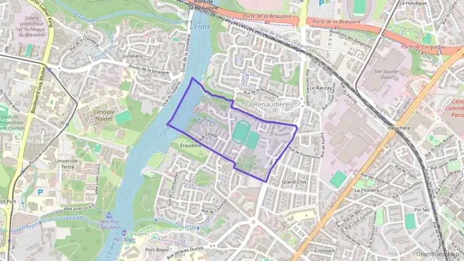 Appartement 50 m² deux pieces à vendre à Nantes Appartement 50 m² deux pieces à vendre à Nantes