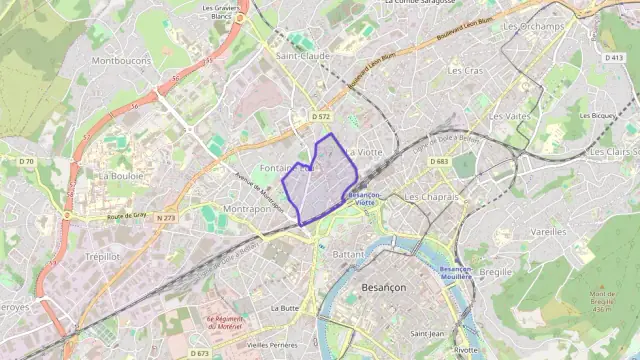 Appartement 68 m² trois pièces à vendre à Besançon