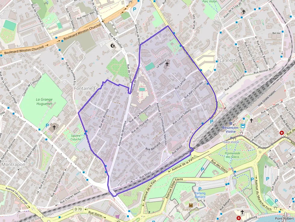 Appartement 42 m² une piece à vendre à Besançon