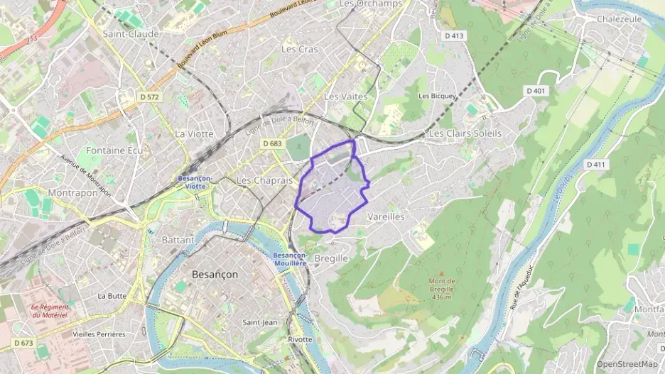 Appartement 70 m² trois pièces à vendre à Besançon Appartement 70 m² trois pièces à vendre à Besançon