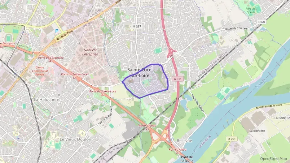 Appartement 67 m² trois pièces à vendre à Sainte-Luce-sur-Loire Appartement 67 m² trois pièces à vendre à Sainte-Luce-sur-Loire