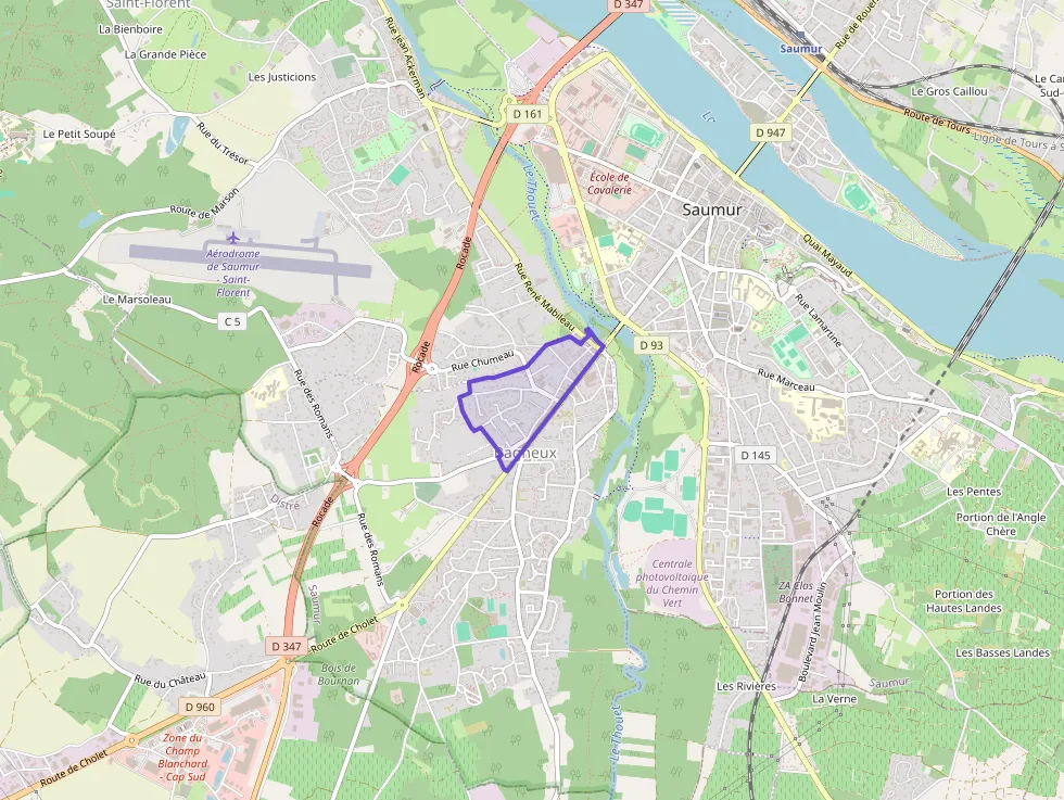 Appartement 56 m² trois pièces à vendre à Saumur