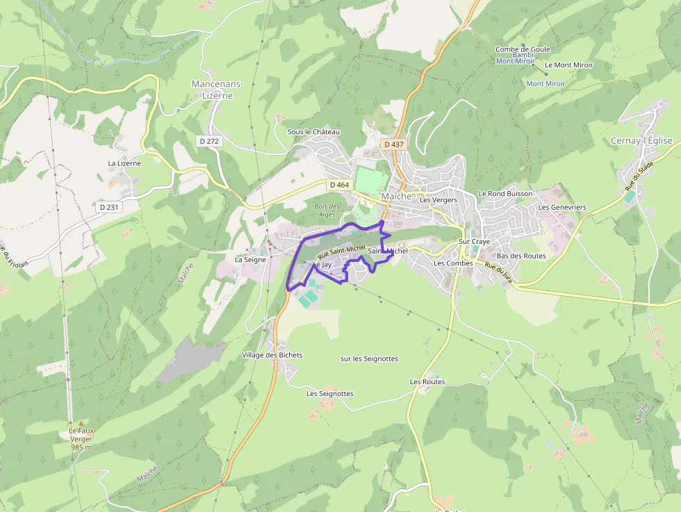 Appartement 126 m² quatre pièces à vendre à Maîche