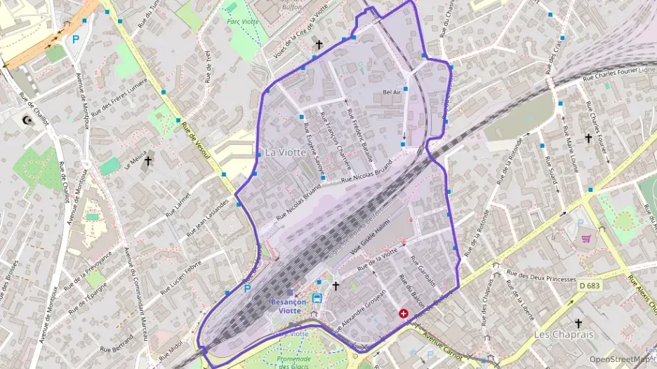 Appartement 51 m² deux pieces à vendre à Besançon