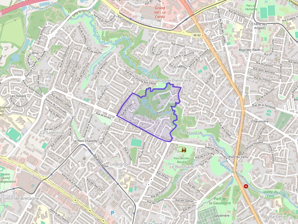 Appartement 67 m² trois pièces à vendre à Orvault