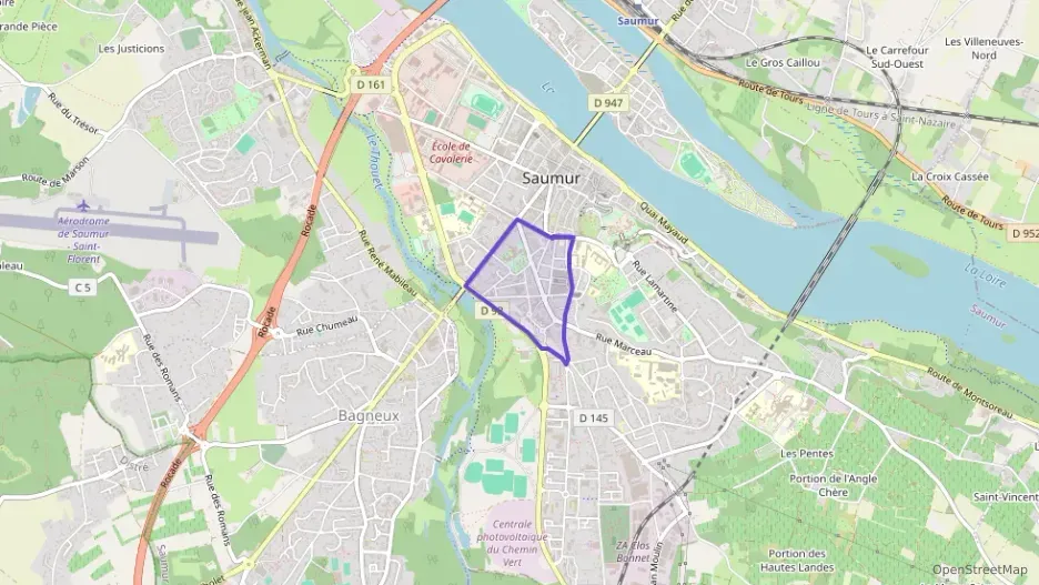 Appartement 74 m² trois pièces à vendre à Saumur