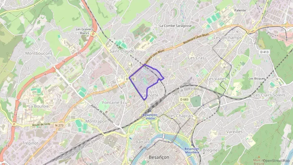 Appartement 28 m² une piece à vendre à Besançon