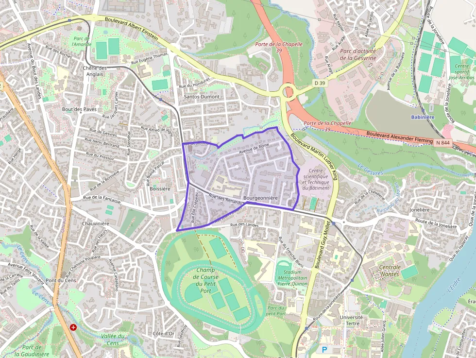 Appartement 55 m² deux pieces à vendre à Nantes