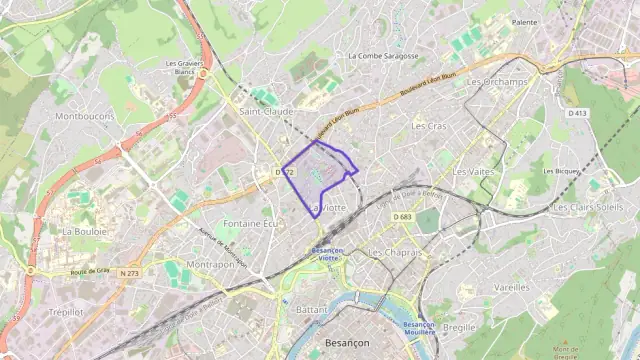 Appartement 71 m² trois pièces à vendre à Besançon