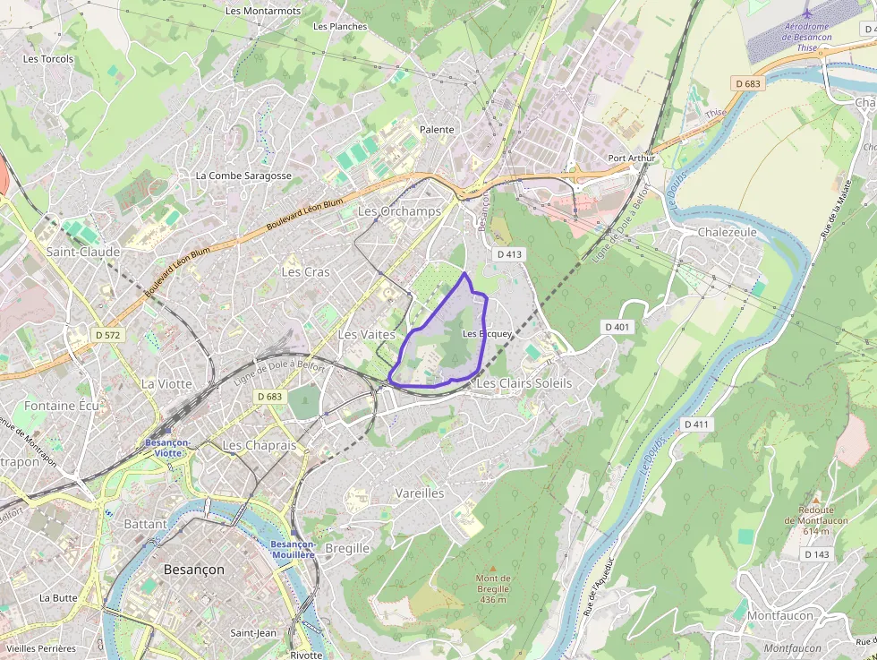 Appartement 167 m² quatre pièces à vendre à Besançon