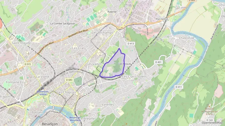 Appartement 167 m² quatre pièces à vendre à Besançon Appartement 167 m² quatre pièces à vendre à Besançon