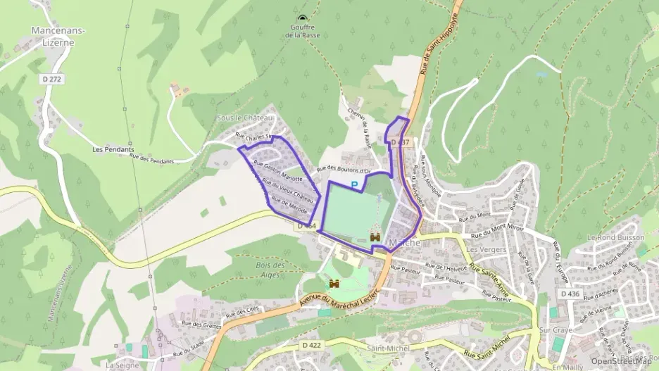 Appartement 57 m² trois pièces à vendre à Maîche