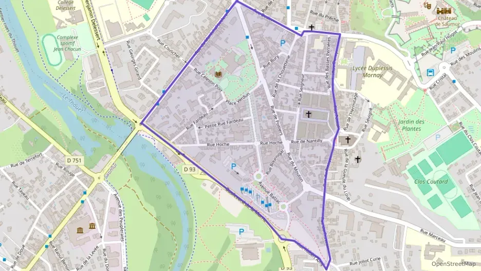 Appartement 69 m² trois pièces à vendre à Saumur