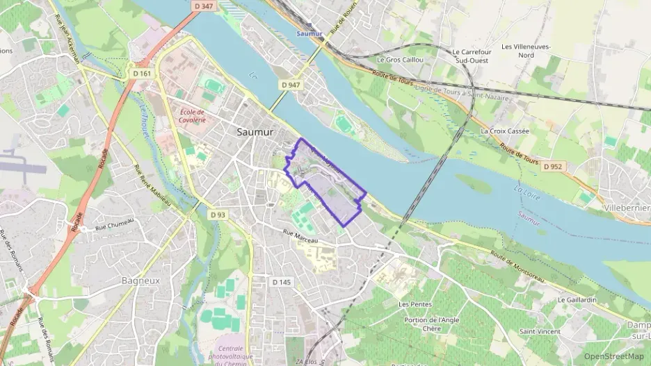 Appartement 61 m² trois pièces à vendre à Saumur