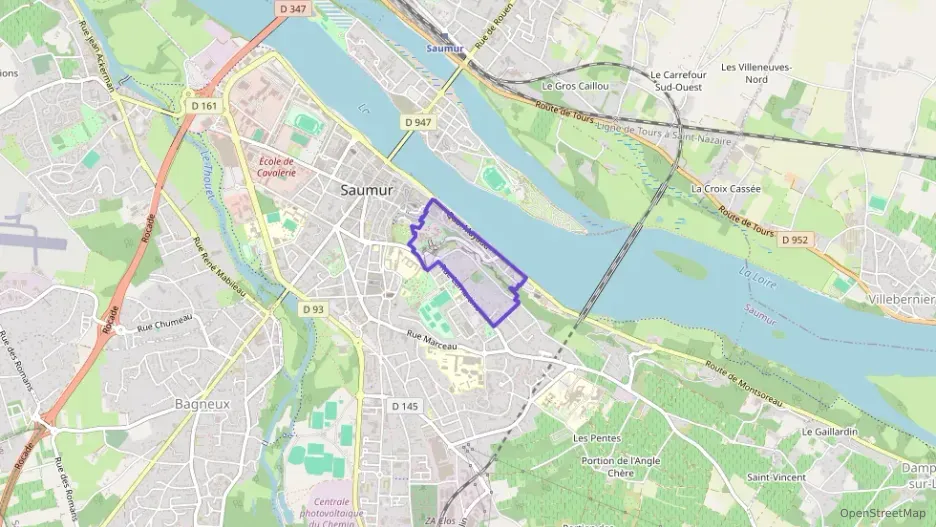 Appartement 78 m² quatre pièces à vendre à Saumur