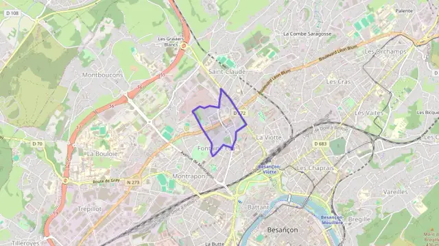 Appartement 48 m² deux pieces à vendre à Besançon