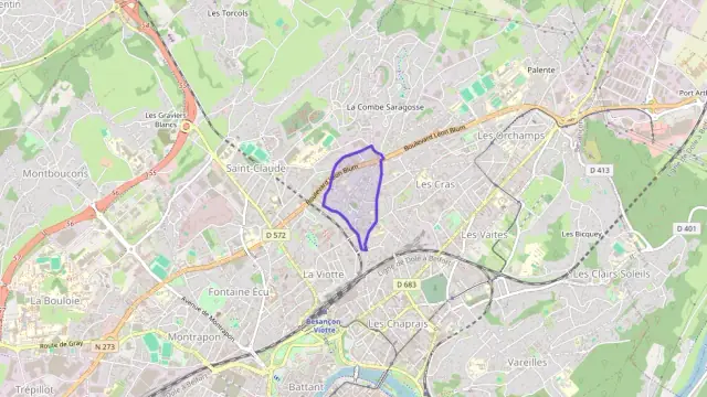 Appartement 71 m² trois pièces à vendre à Besançon